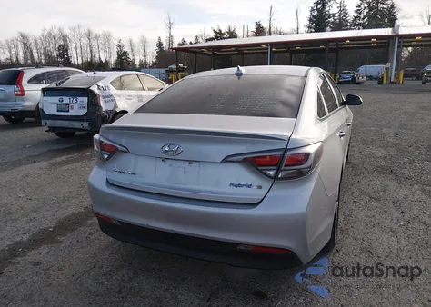 2017 Hyundai Sonata Hybrid Se from USA, damaged, VIN KMHE24L35HA061312